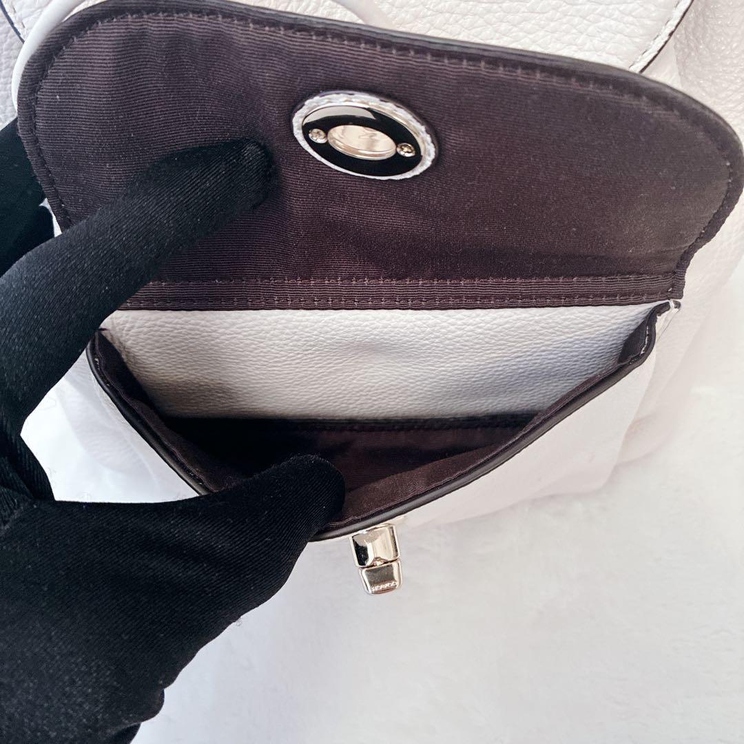 コーチ coach COACH ミニリュック 極美品 ターンロック ゴールド金具