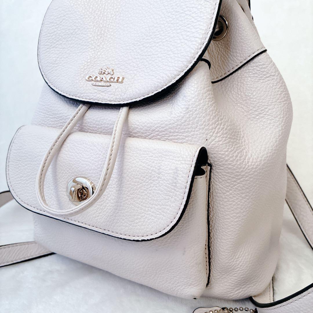 コーチ coach COACH ミニリュック 極美品 ターンロック ゴールド金具