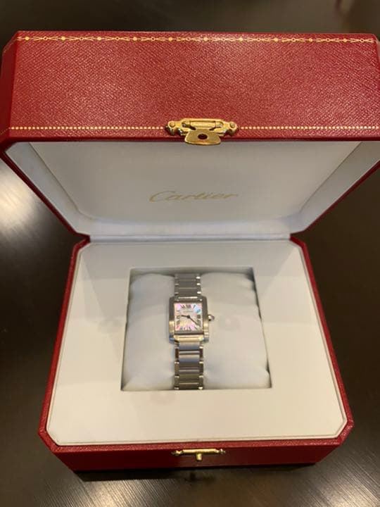 【カルティエ】腕時計　タンクフランセーズ