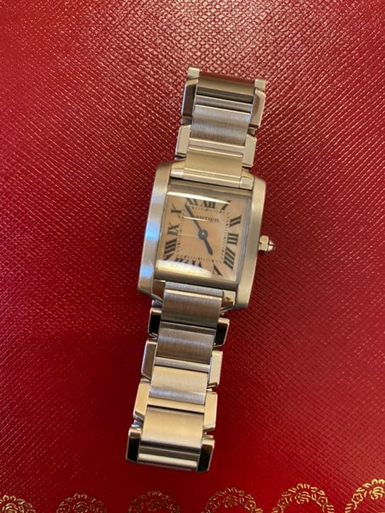 【カルティエ】腕時計　タンクフランセーズ