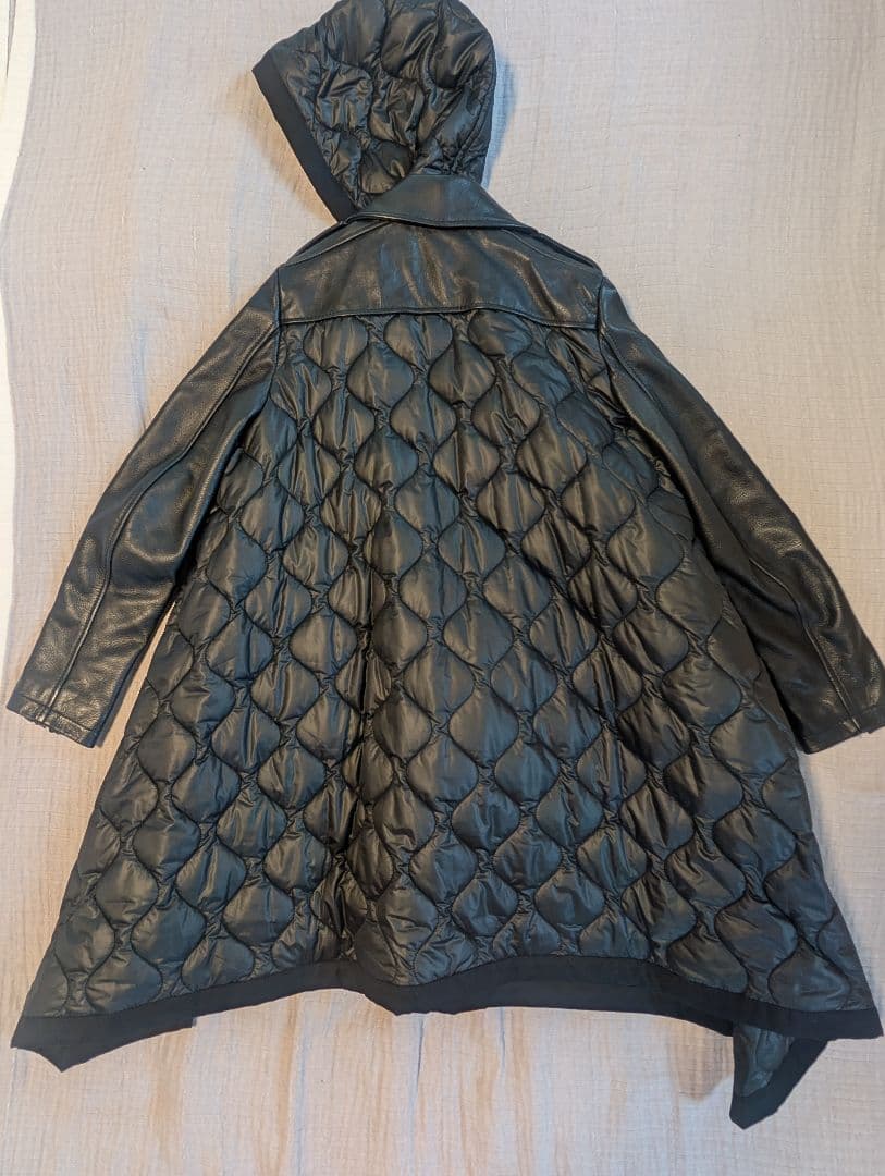 美品DIESEL BLACK GOLD レザーキルティングジャケット 36
