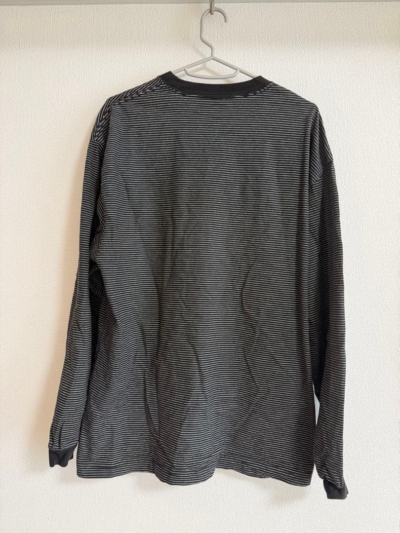 ENNOY L/S Border T-Shirts ブラック ロンT エンノイ