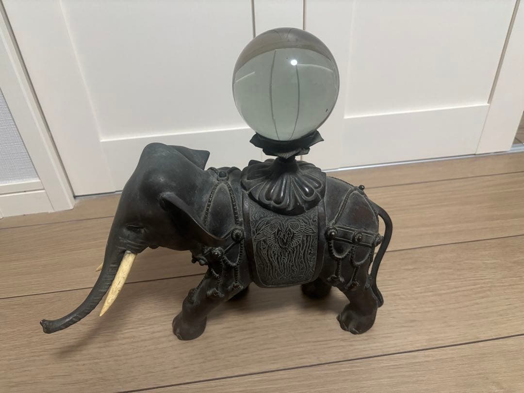 置物 金属工芸 彫刻 象