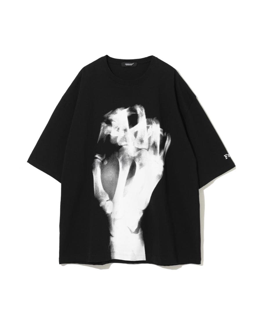 新品UNDERCOVER FAUST半袖プリントTシャツ黒サイズ4