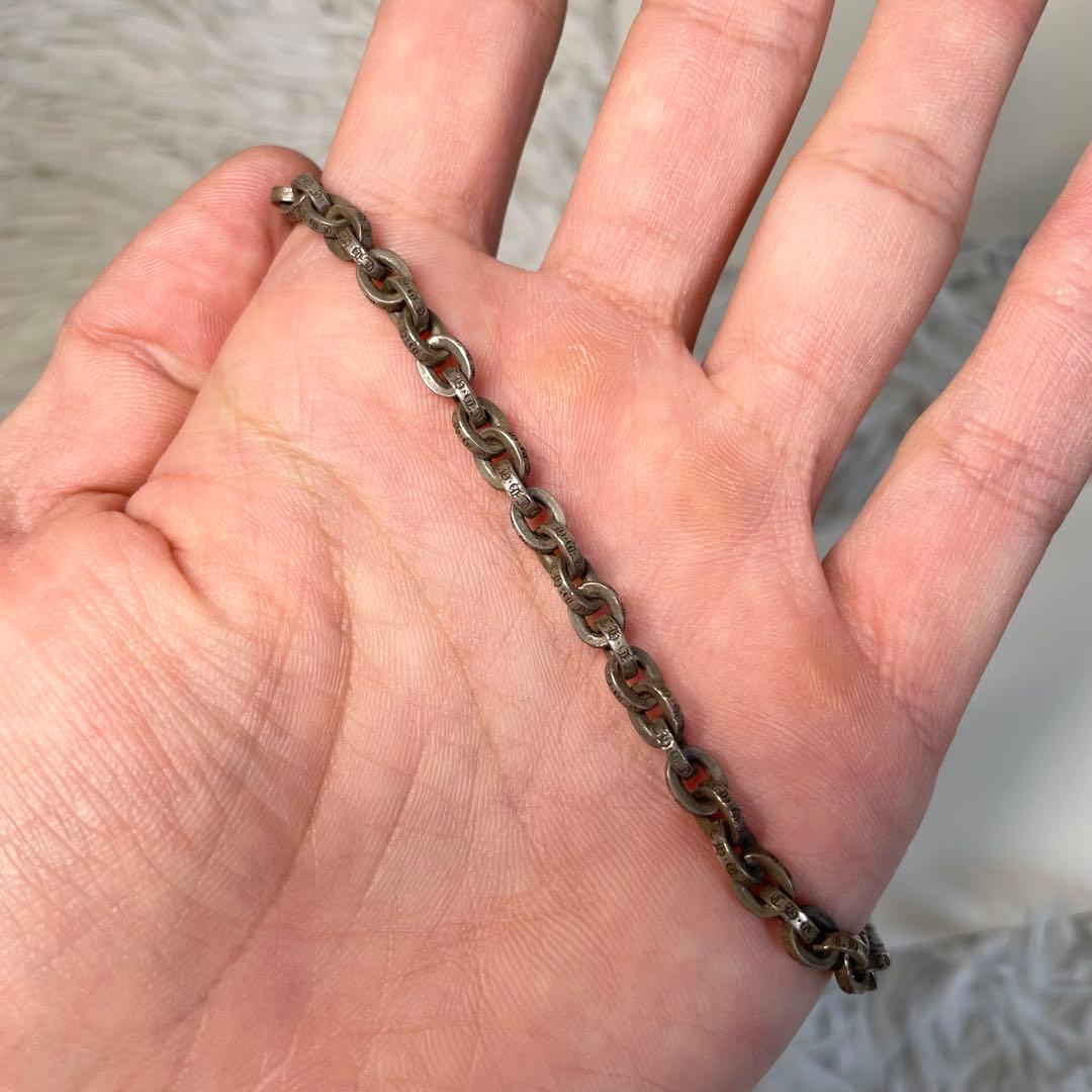 クロムハーツ　ペーパーチェーン　18インチ　レシート　付属品完備