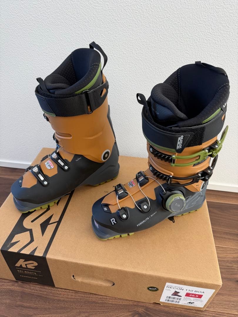 値下げ！K2 RECON 110 BOA スキーブーツ23/24 26.5 新品