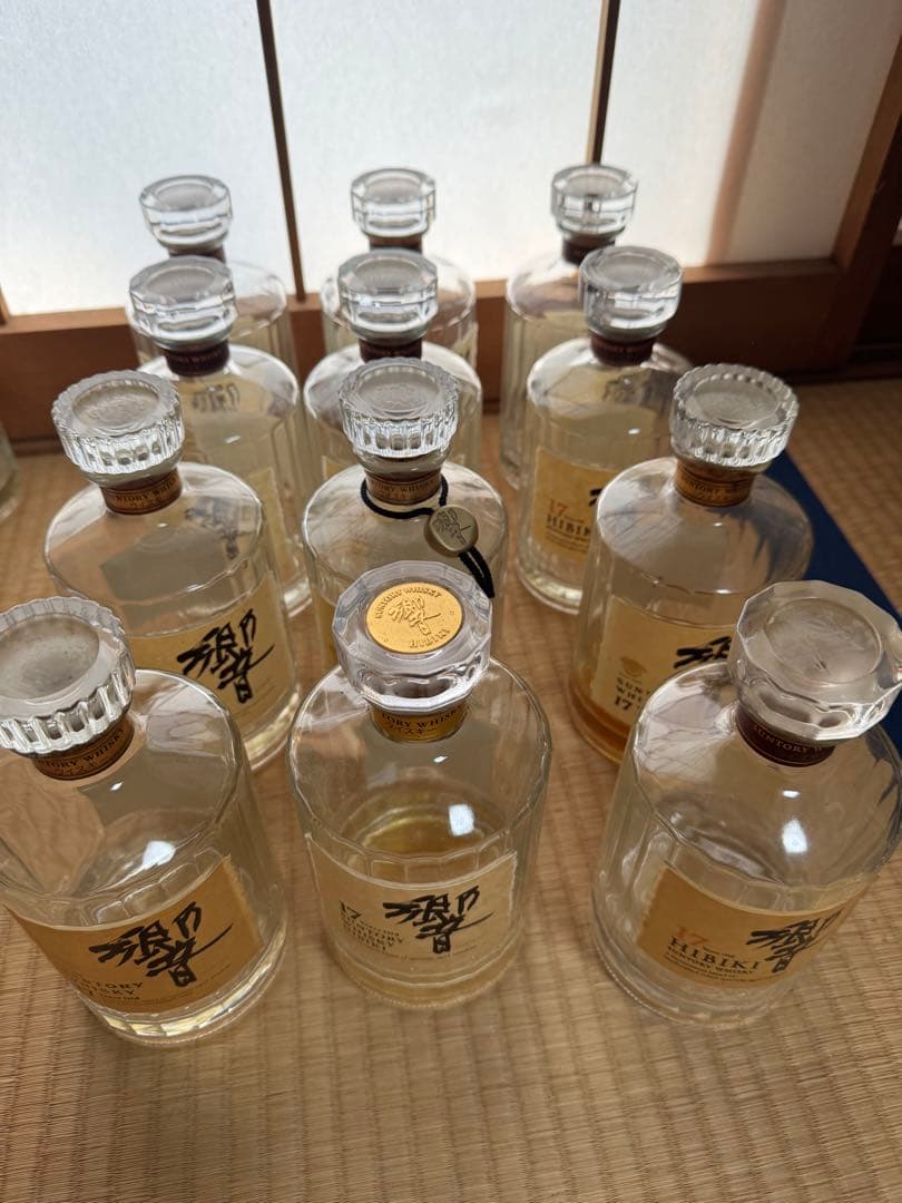 響17年空瓶　12本