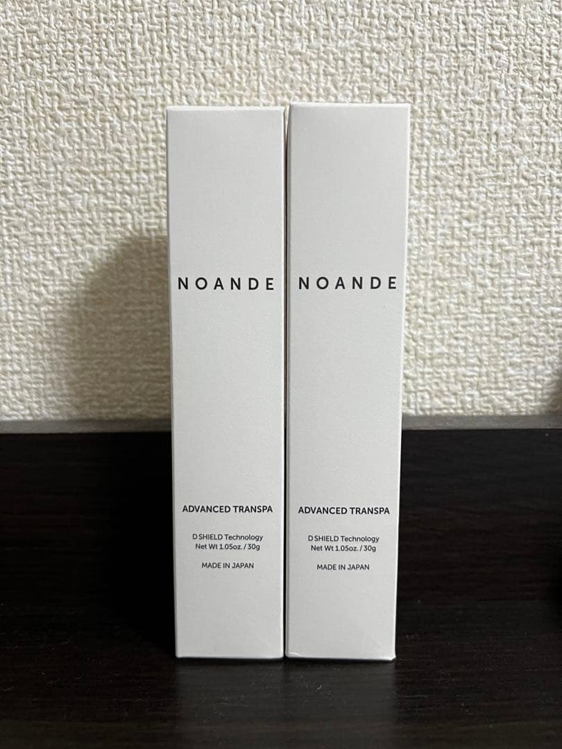 [匿名配送] 新品未開封　ノアンデ　アドバンスドトランスパ　30g ２本
