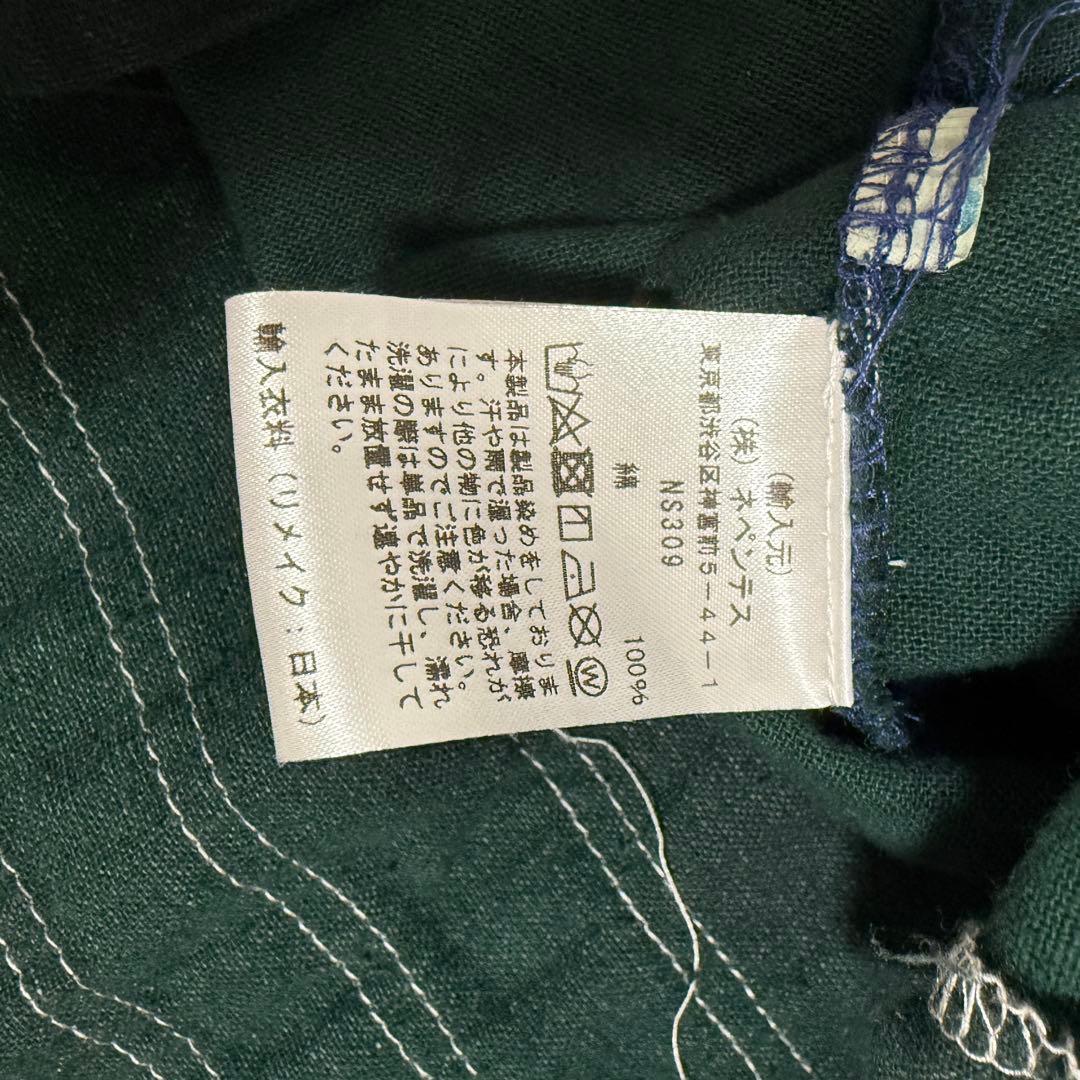 needles ニードルズ リビルド ネルシャツ チェック シャツ フランネル