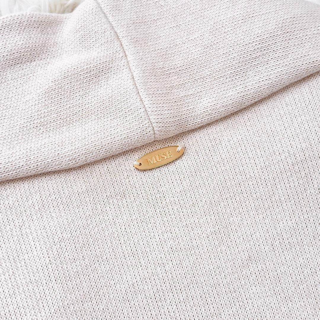 近年✨muse ドゥーズィエムクラス　 twins cottonロングガウン