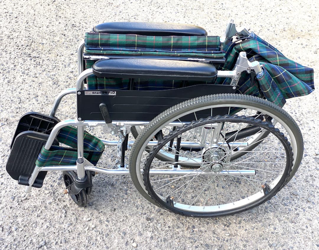 け*ん様 マキテック エコノミー EW-50 GN ノーパンクタイヤ 折り畳み自