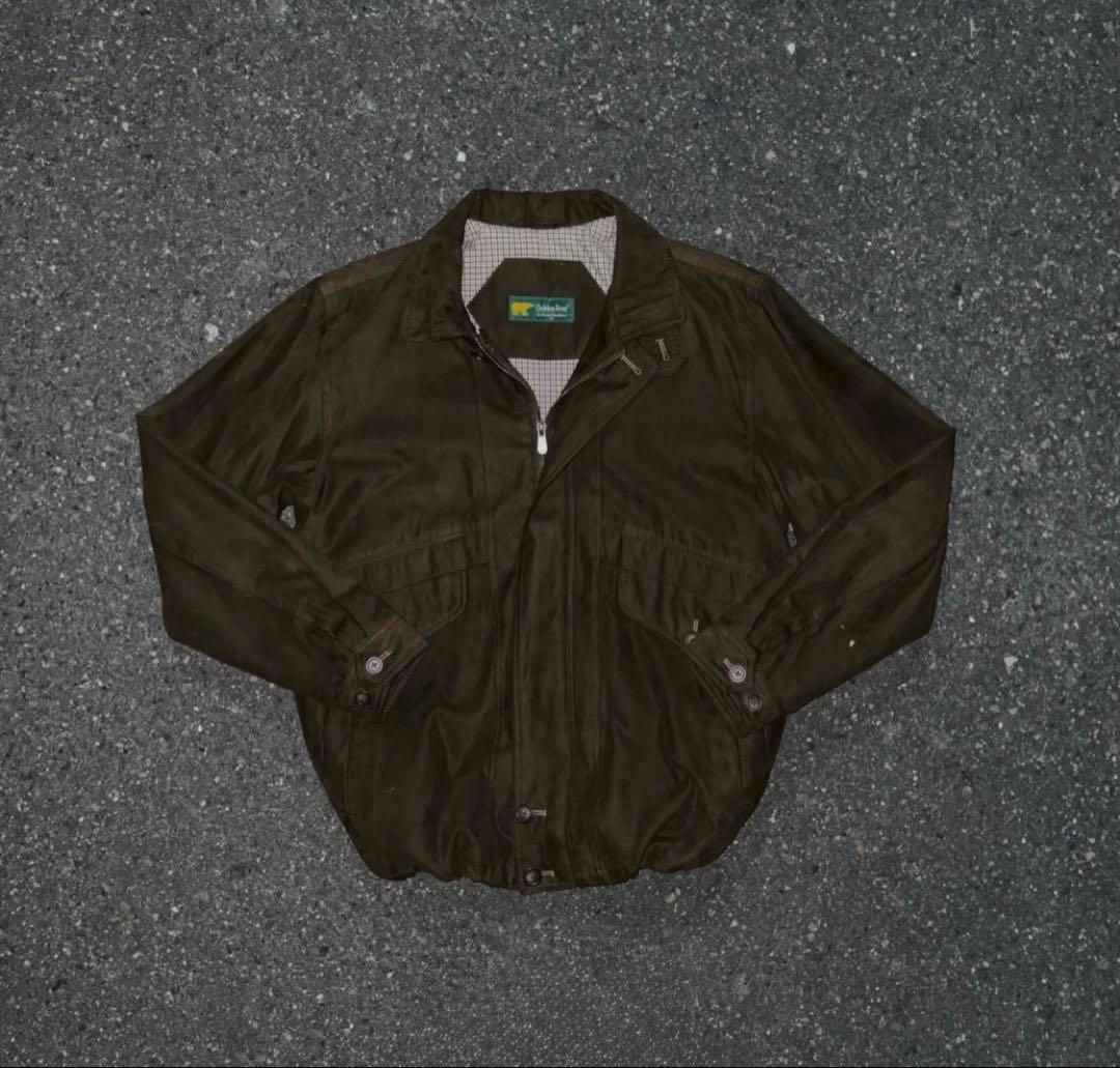suède jacket 90s USA製 vintage