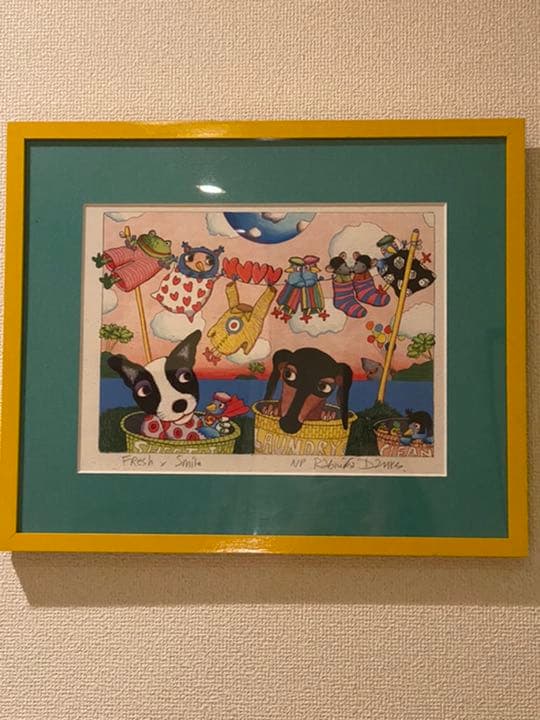 作家来場サイン入り版画