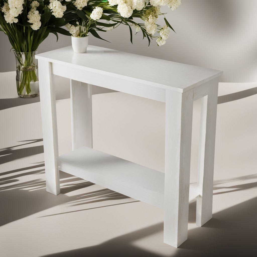 スリムな形状が特徴 コンソール 様々な使い方 サイドテーブル