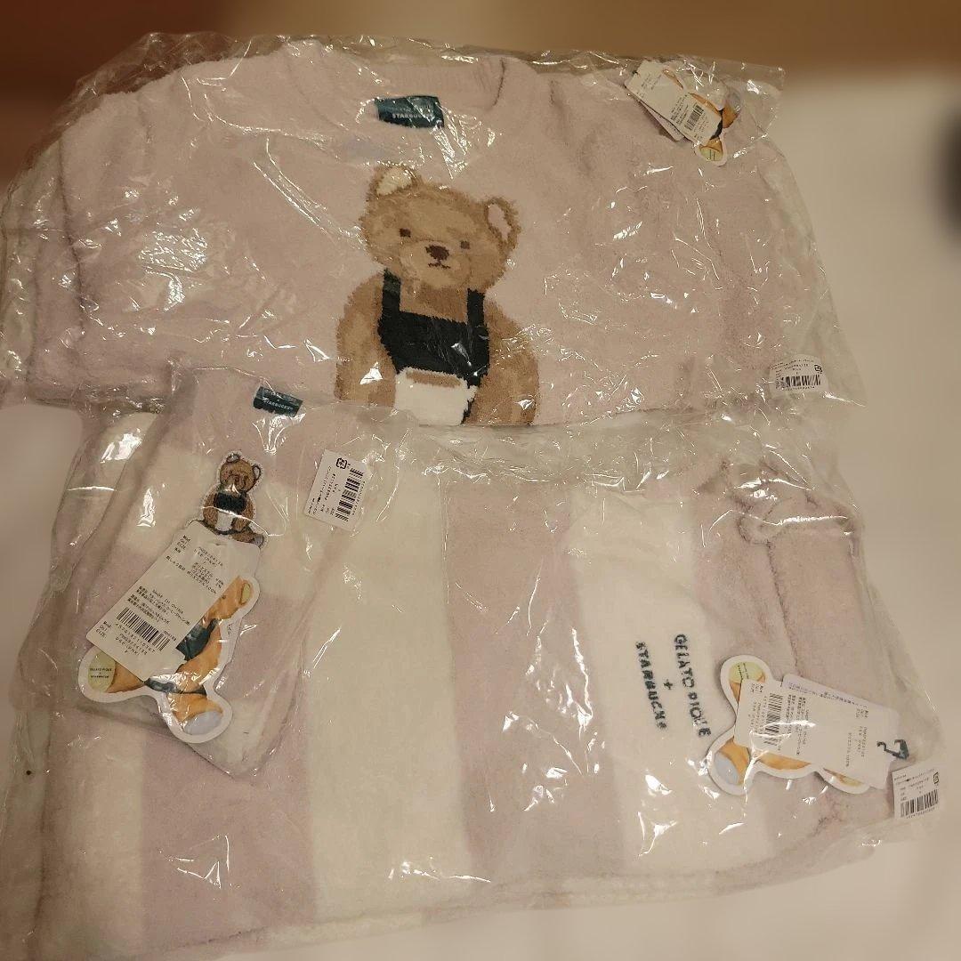 スターバックス ジェラートピケ プルオーバー&ロングパンツ &ソックス