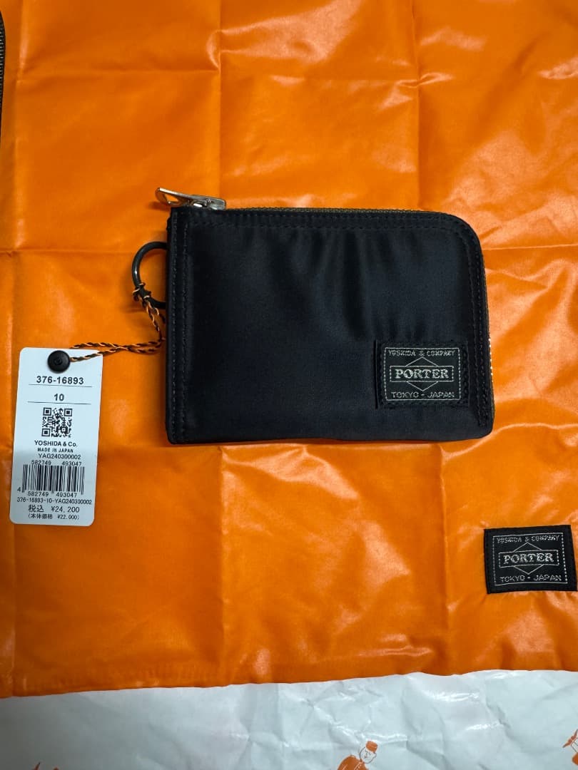 POTER PX TANKER /ID WALLET ブラック完売品 希少！
