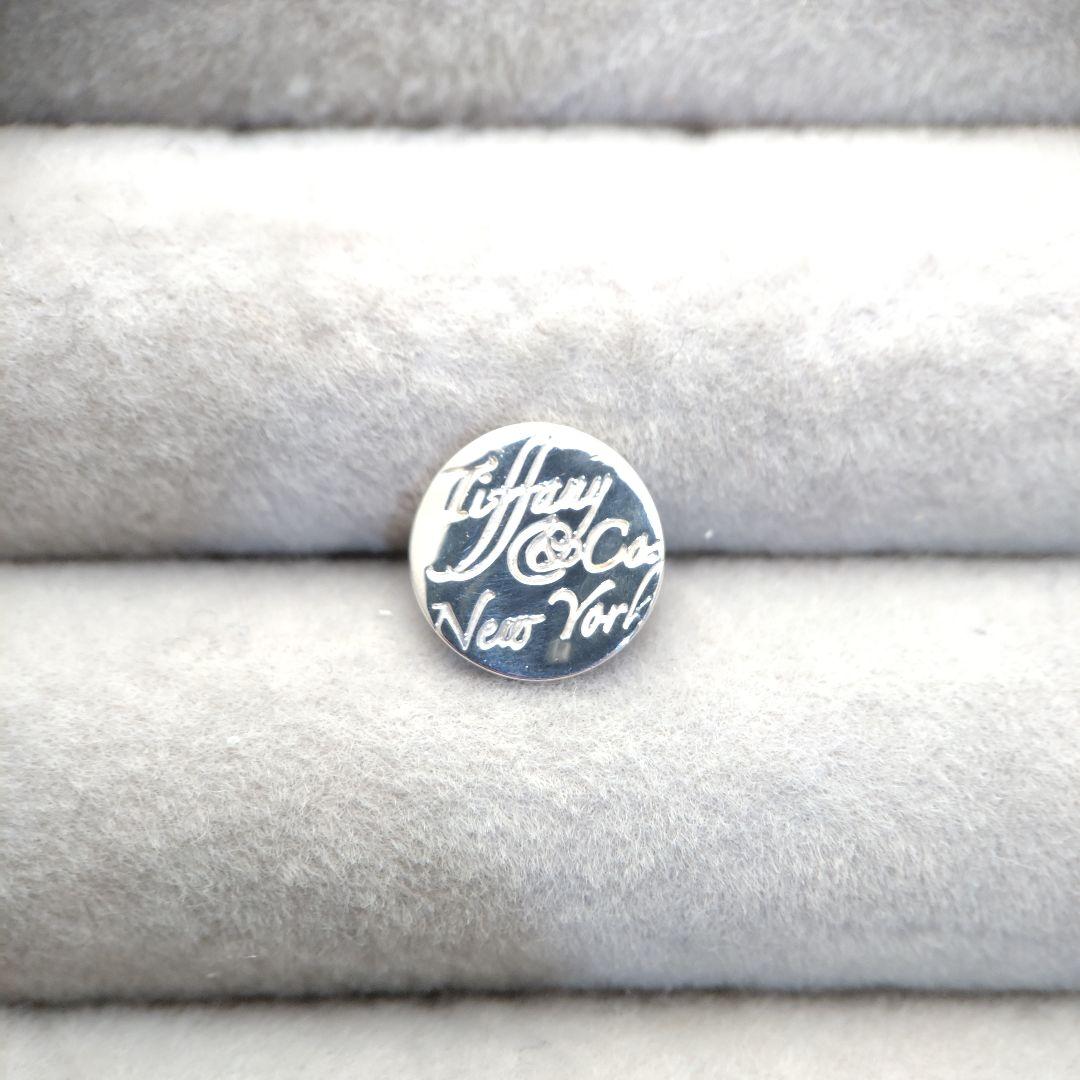 ＊ご成約済＊TIFFANY＆Co.　ノーツ ラウンド ピアス シルバー 925