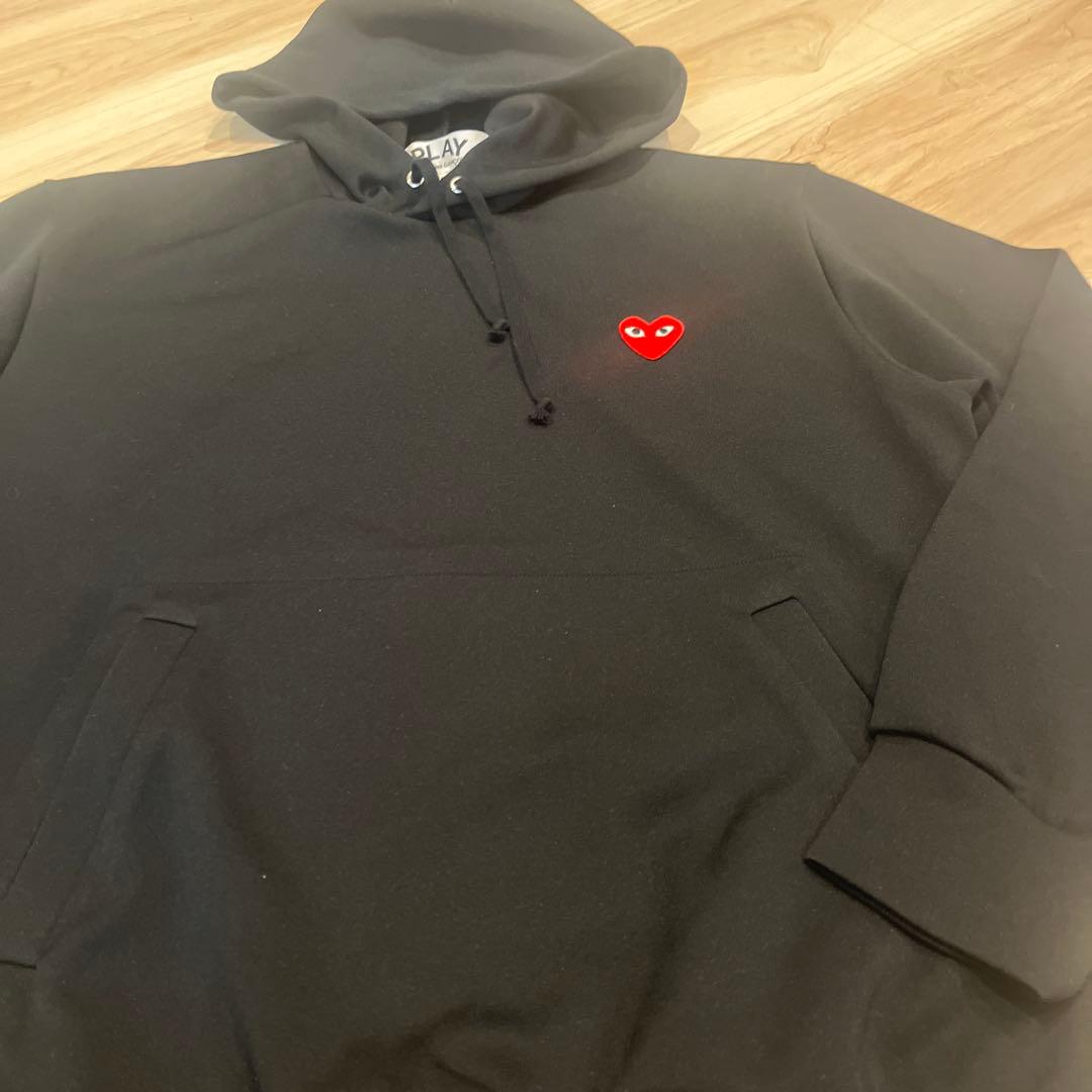 PLAY COMME des GARÇONS ブラックパーカー XL 男女兼用