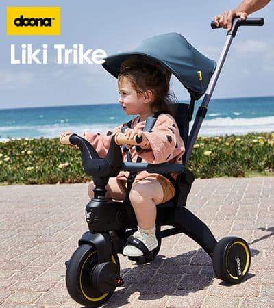 折りたたみ式三輪車 Liki trike リキトライク ミッドナイトエディション