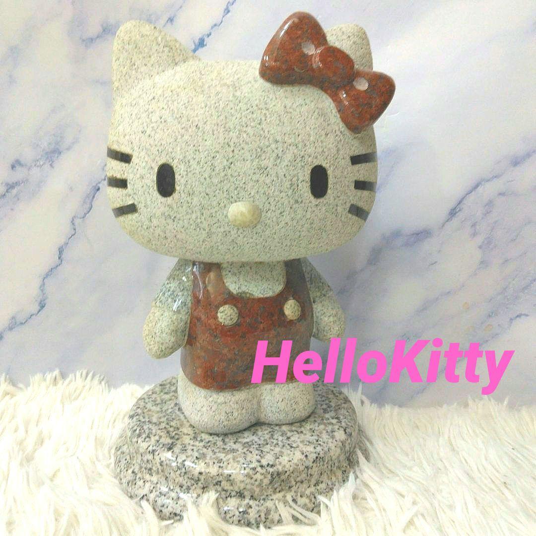レア　 ハローキティ 石像 御影石 サンリオ