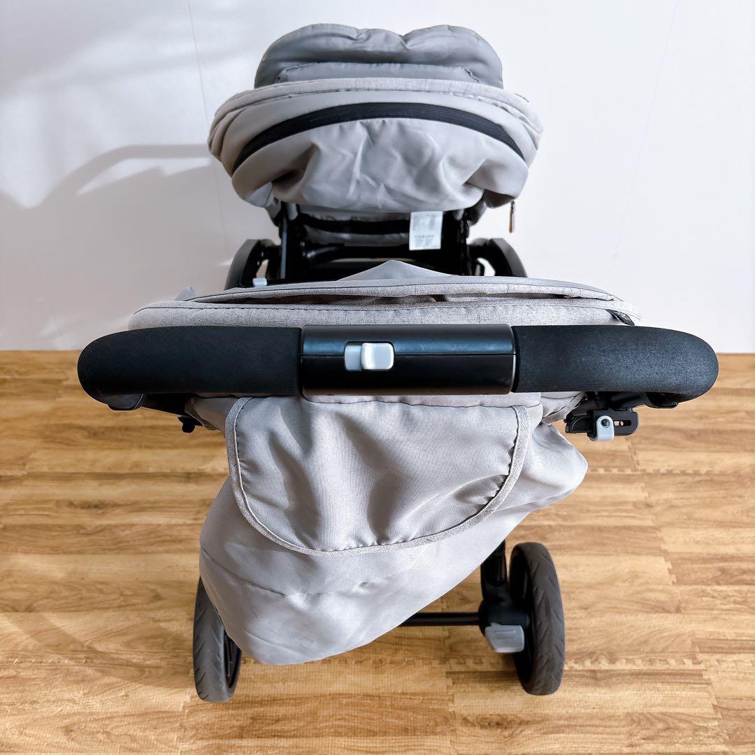 【美品】Joie 2人乗りベビーカー エヴァライトデュオ　グレー