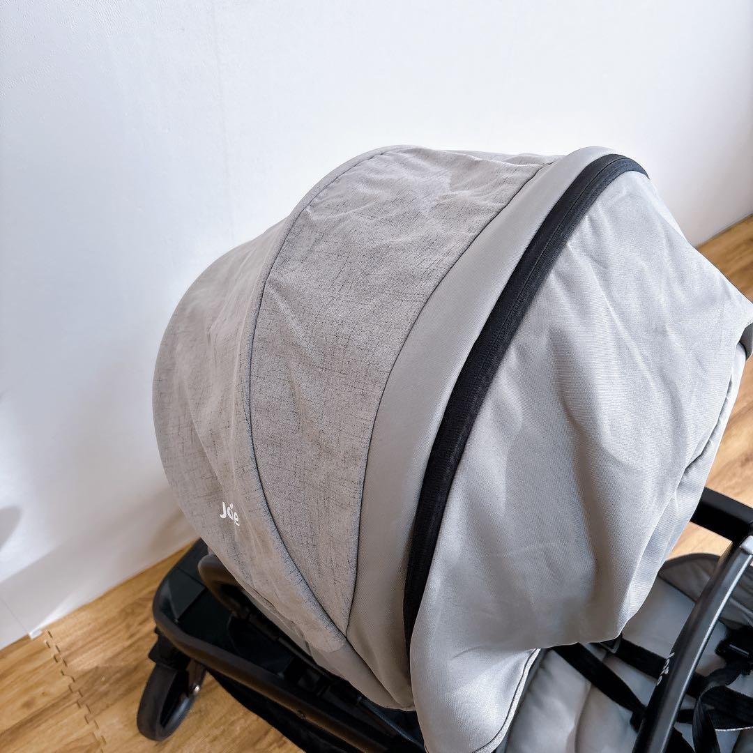 【美品】Joie 2人乗りベビーカー エヴァライトデュオ　グレー
