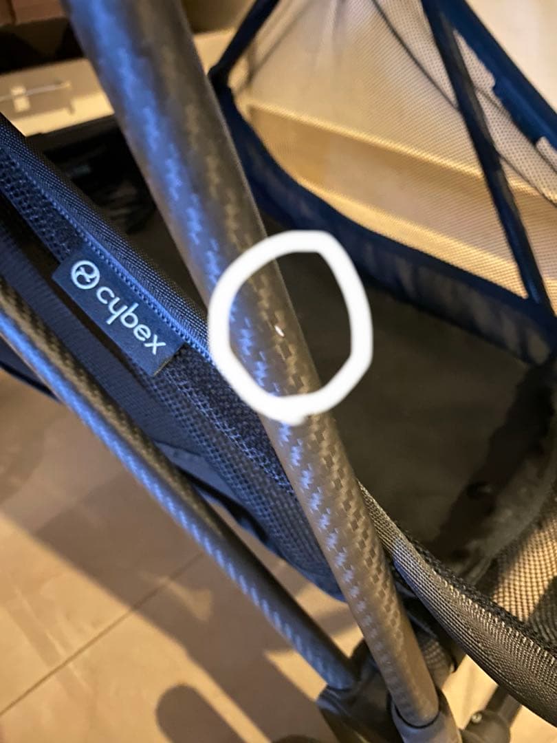 《まるもちです》ベビーカー　サイベックス　メリオ　カーボン