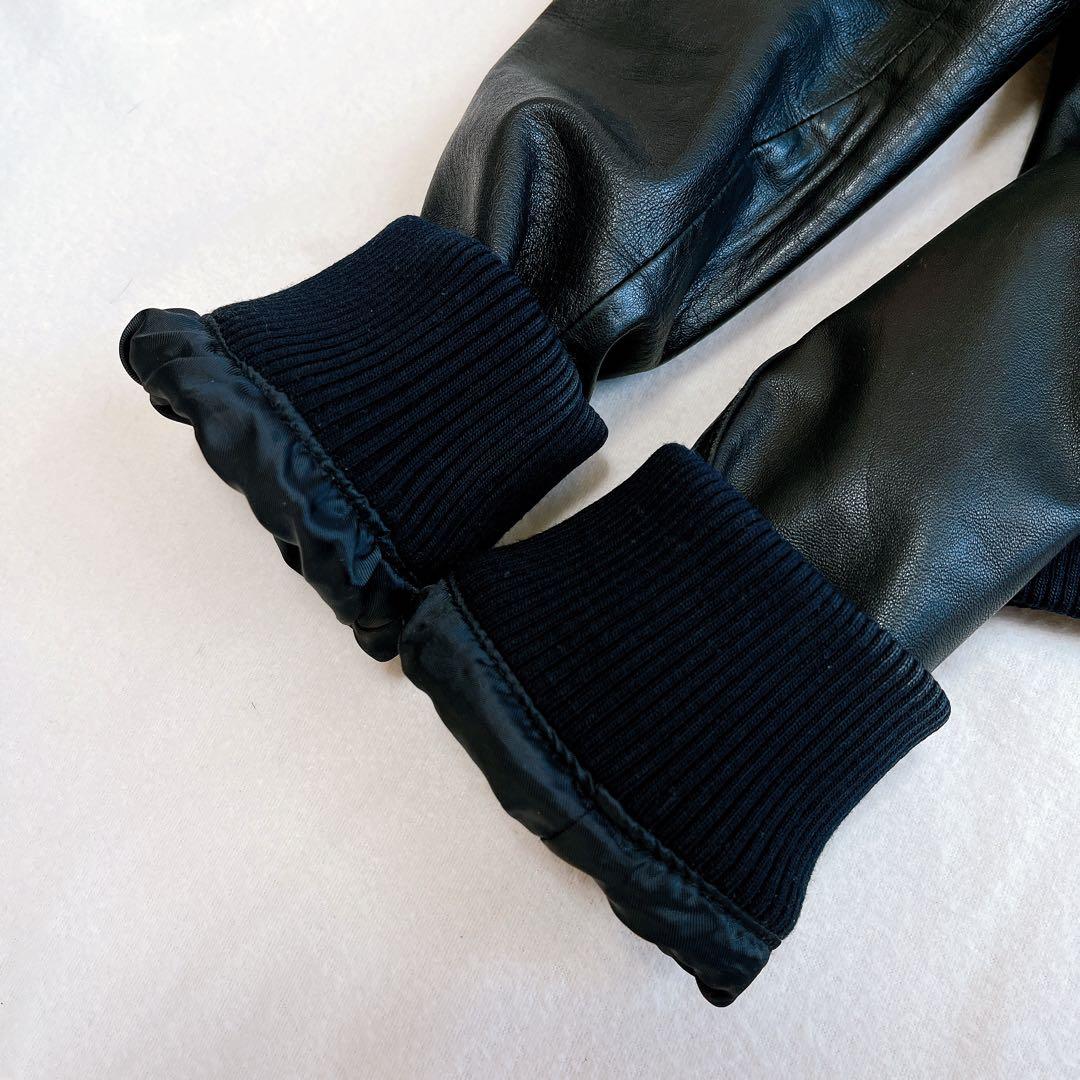 ユナイテッドアローズ シープスキン シングルライダース レザージャケット 羊革