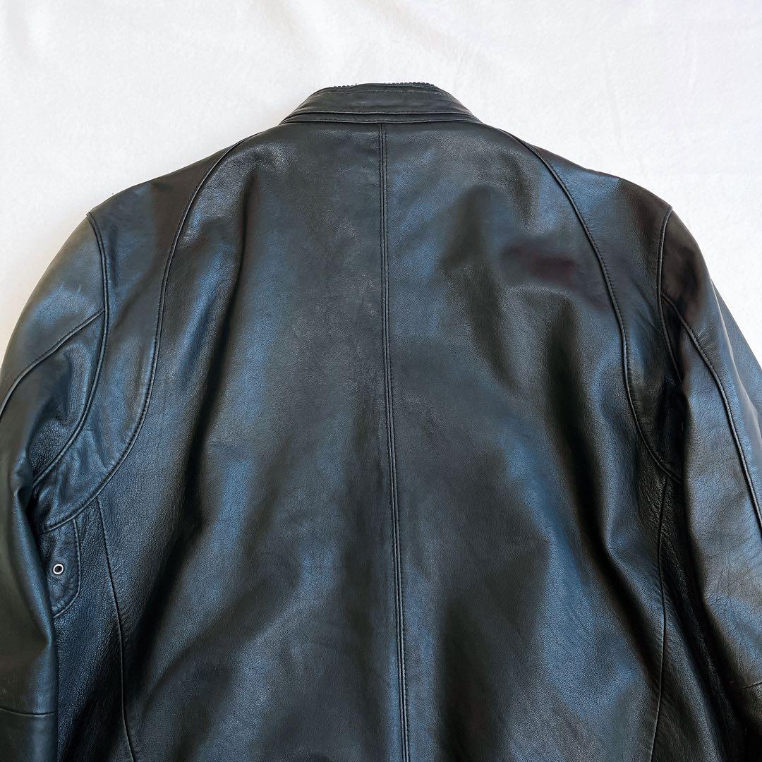 ユナイテッドアローズ シープスキン シングルライダース レザージャケット 羊革