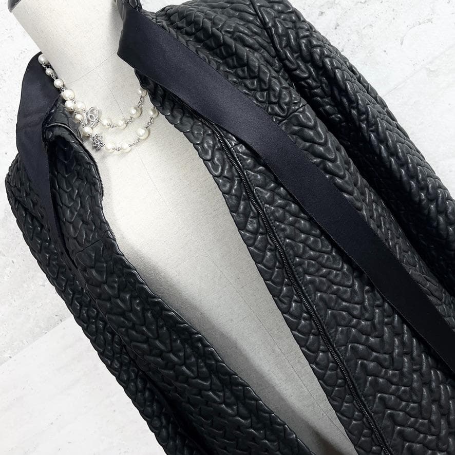 極美品★CHANEL★極レア★本革ラムレザー★リボン★ライダース★ジャケット