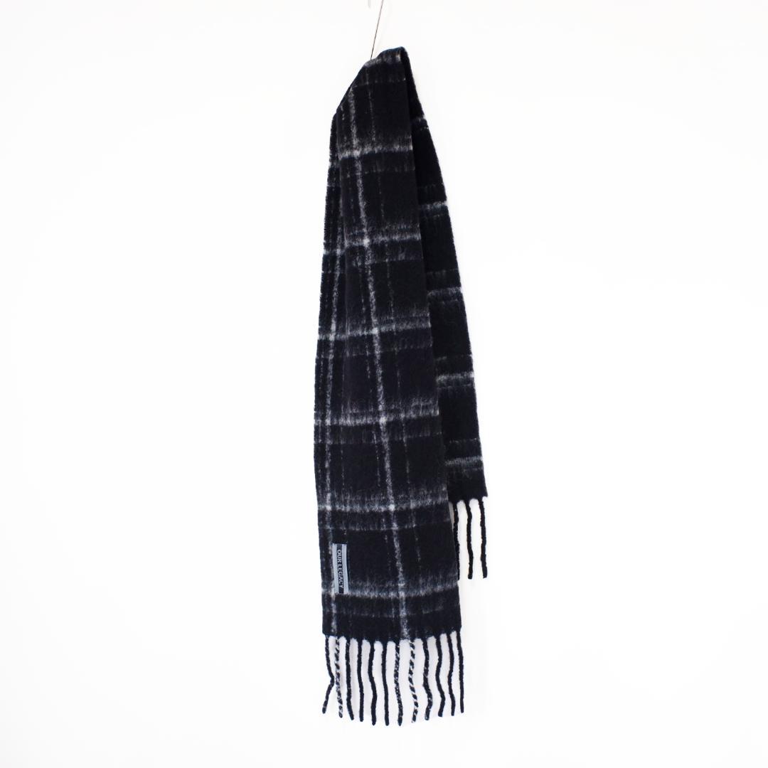 小物 25aw Our Legacy ESTATE SCARF Black Fuzzy