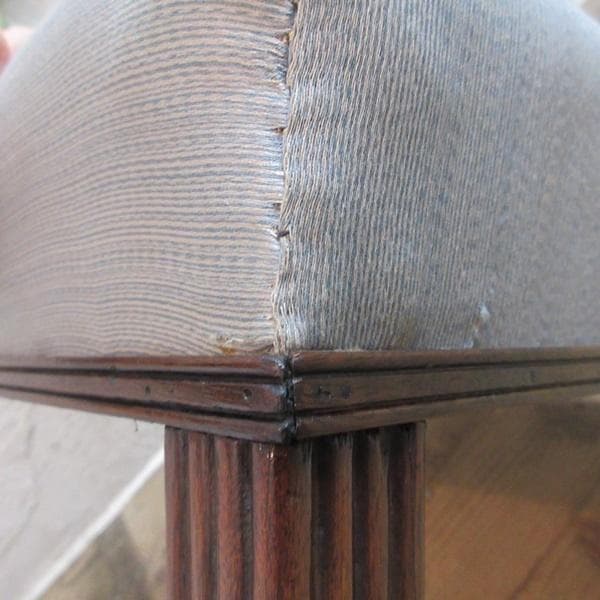 イギリス アンティーク 家具 スツール オットマン 椅子 チェア 4793d