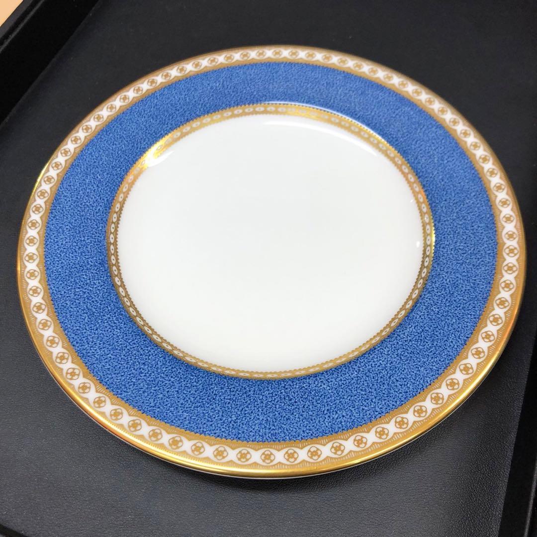 ♥【472】ウェッジウッド ユーランダー パウダーブルー デザートプレート×5