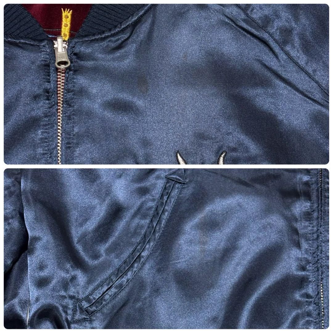 池*園様 【ショット】2way リバーシブル　スカジャン　ベロア　別珍　刺繍　太