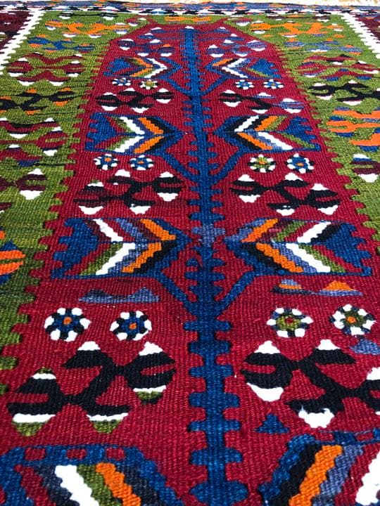 オールドキリム　生命の木デザイン