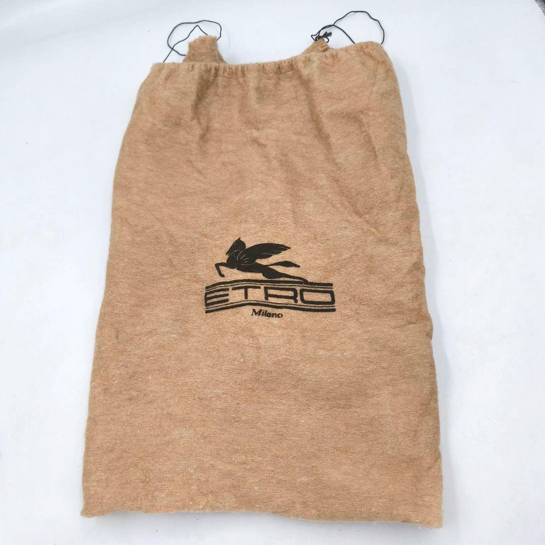 【高級◎ 大容量】エトロ ボストンバッグ ペイズリー イタリア製 肩掛け 正規品