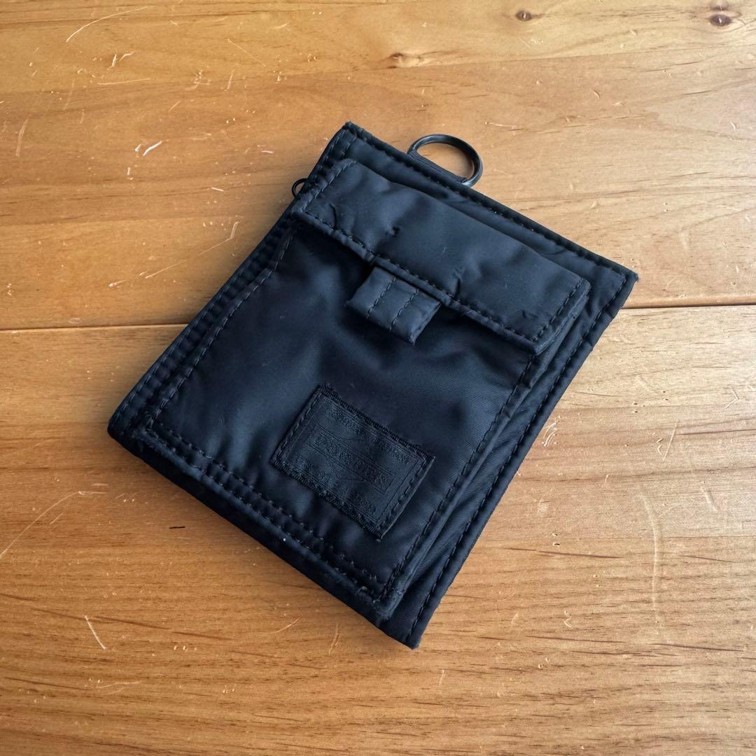 美品 HEAD PORTER BLACK BEAUTY WALLET S 財布