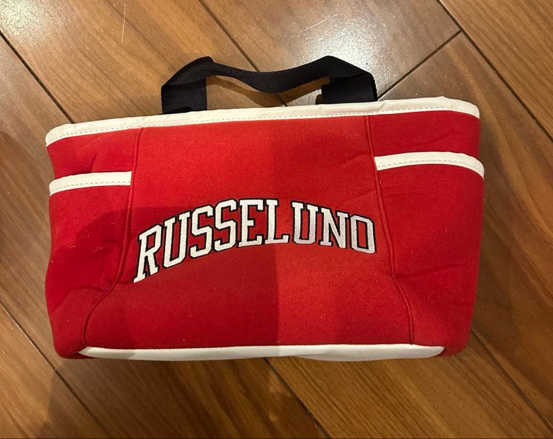 レア　完売品　ラッセルノ　カートバッグ　RED おしゃれ