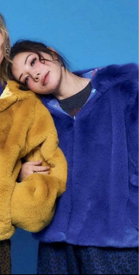 アールイードット ファーコート 仲里依紗