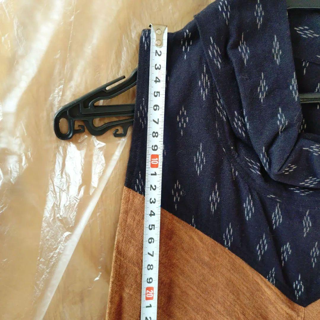 朝倉☆柿渋染め 今尾知子創作一点物ワンピース