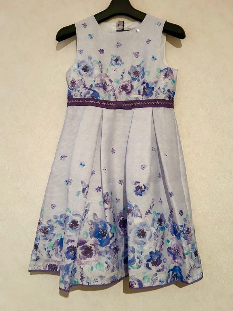 ANNA SUI mini 水彩花柄ワンピース　ブレードジャケット