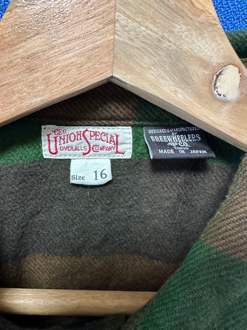 【美品】FREEWHEELERS フリーホイーラーズ ネルシャツ 2533008