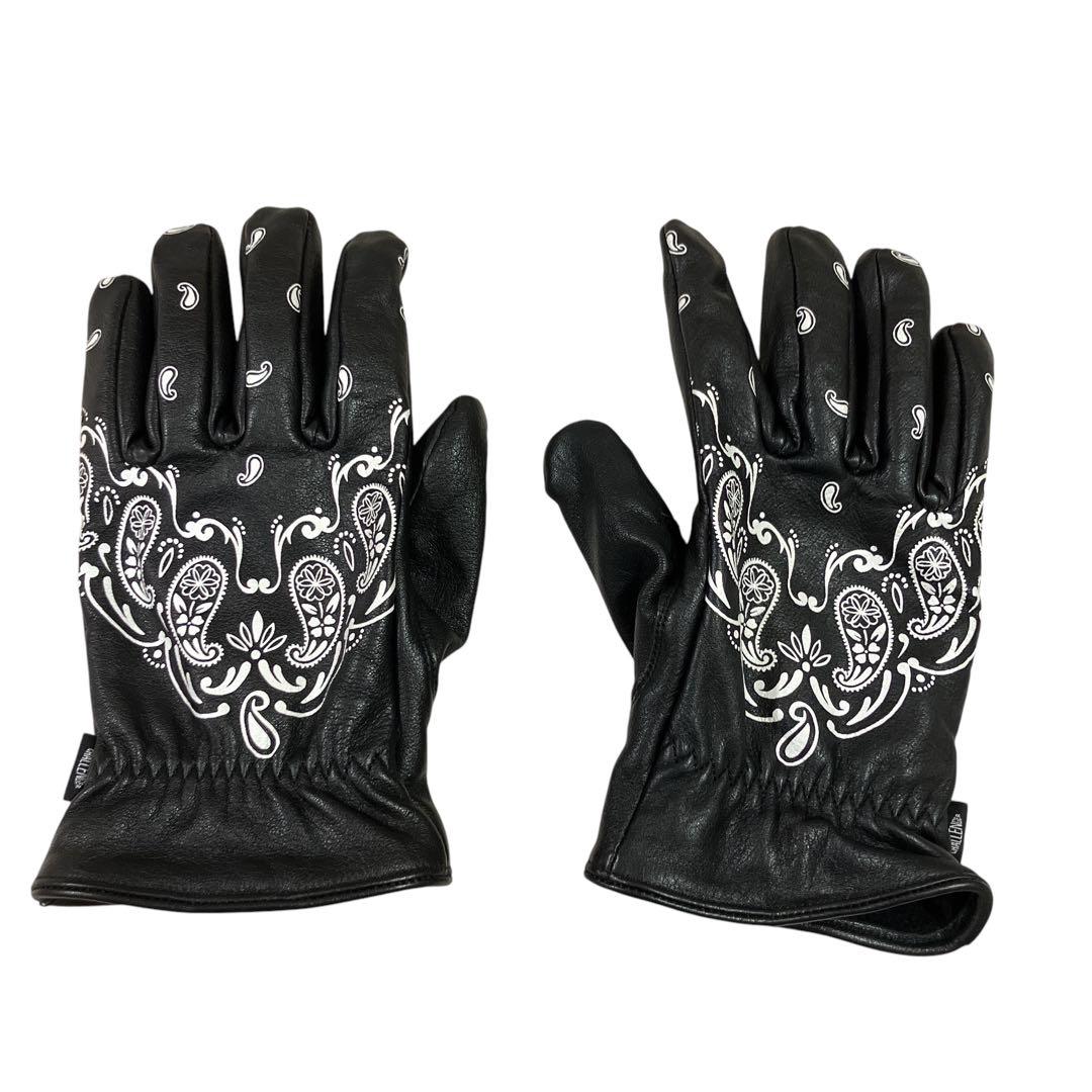 M BK CHALLENGER　 BANDANA LEATHER GLOVE