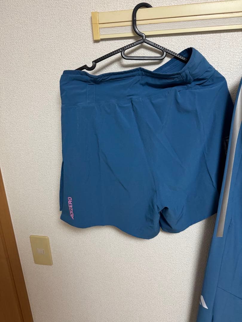 アディゼロ　駅伝　ランニング　ジャケット　パンツ　ショーツ　３点セット