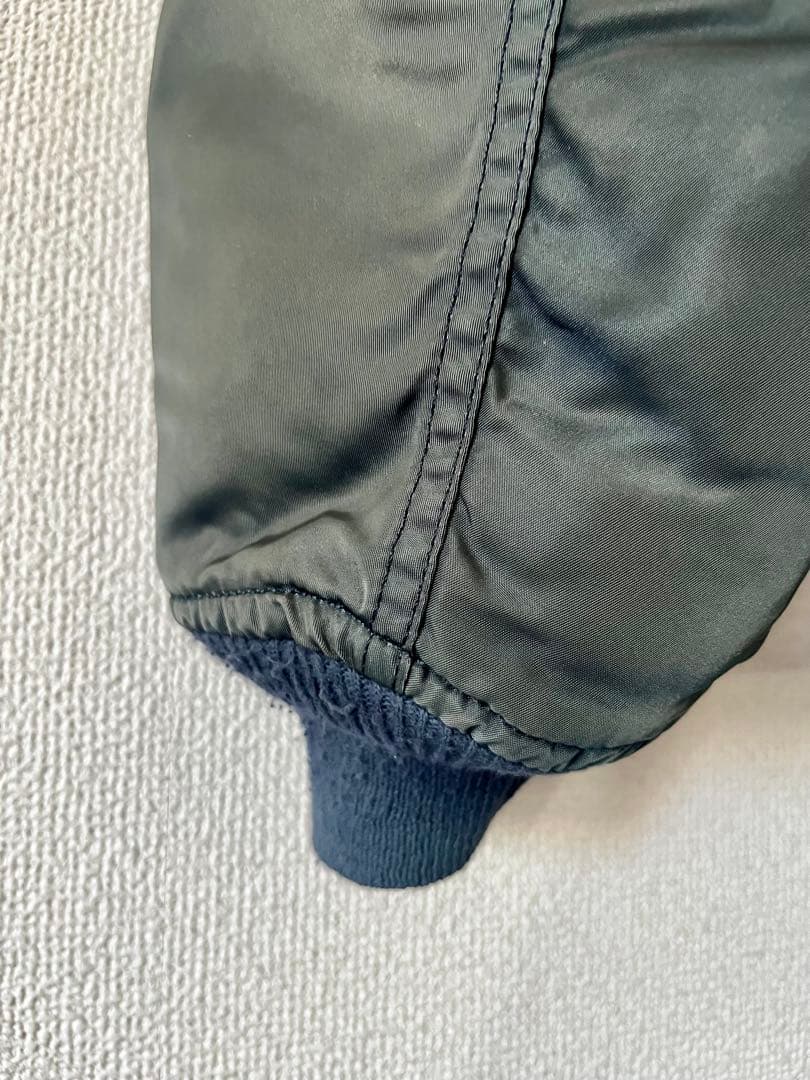 MA-1 ネイビージャケット　アルファ社　希少な80〜90年代モデル