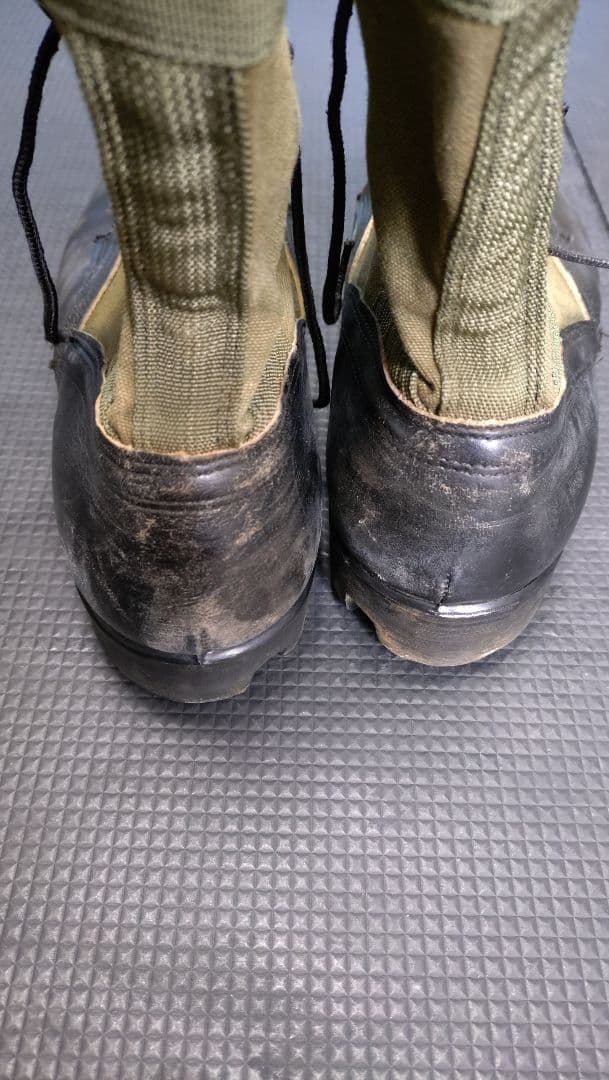 米軍 ジャングルブーツ サイズ9W(27cm幅広) ベトナム戦争