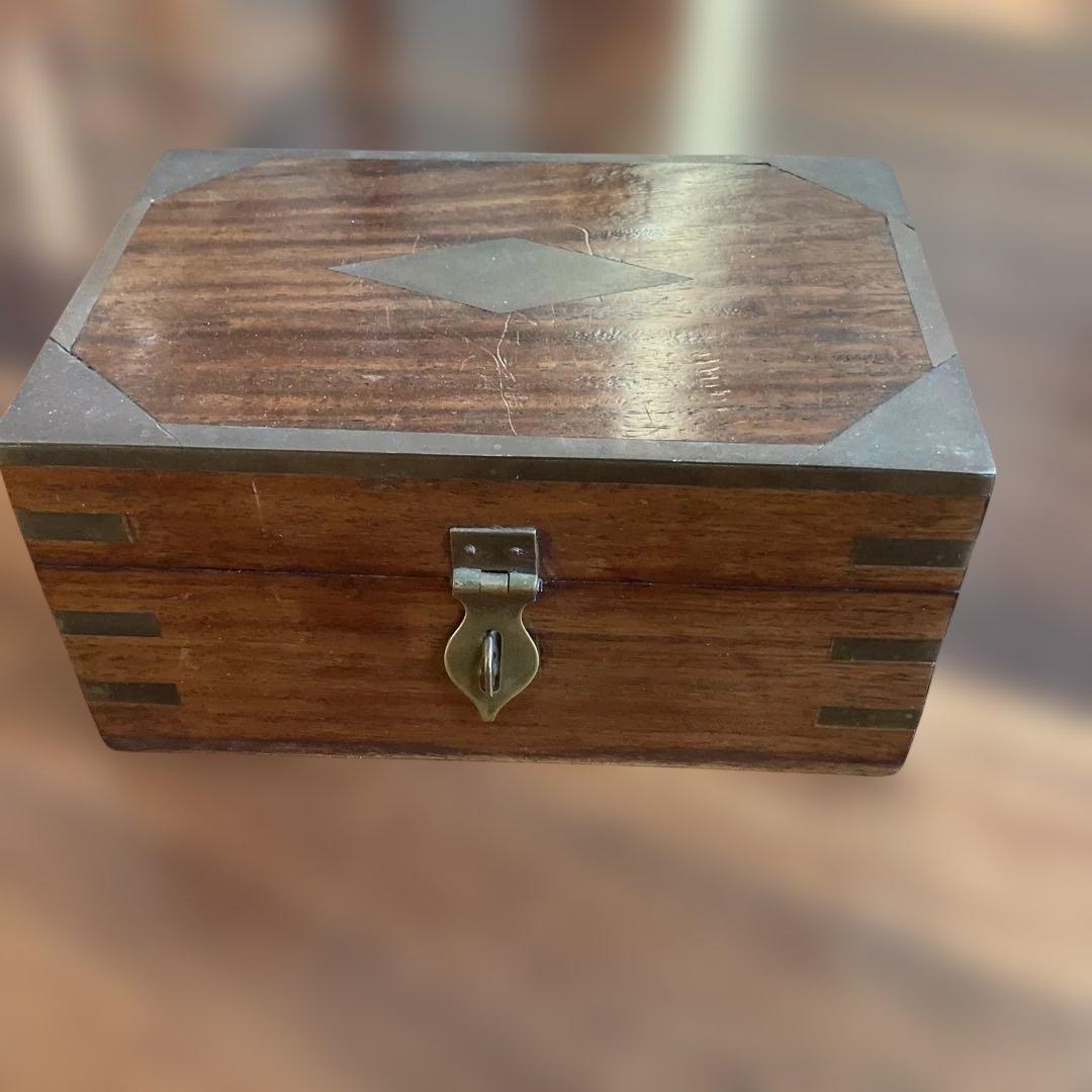 インド製紫檀のボックス