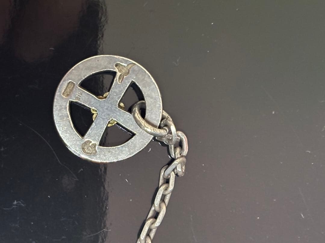 TADY & KING レギュラーホイールGPローズ付き 細角ネックレスチェーン