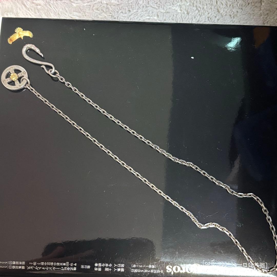 TADY & KING レギュラーホイールGPローズ付き 細角ネックレスチェーン