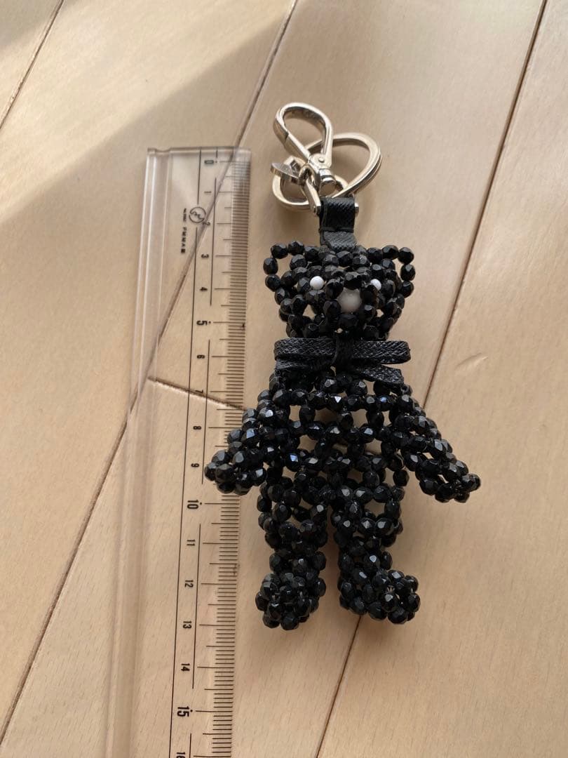 PRADA☆超レア国内正規品テディベアキーホルダー☆チャーム☆新品未使用品